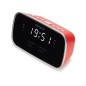 Despertador Aiwa CRU-19RD- Radio FM- Rojo