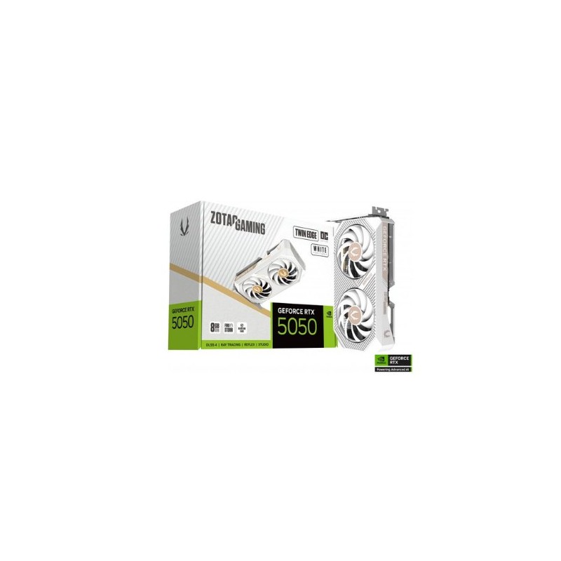VGA ZOTAC GAMING RTX 5050 TWIN EDGE OC 8GB WHITE