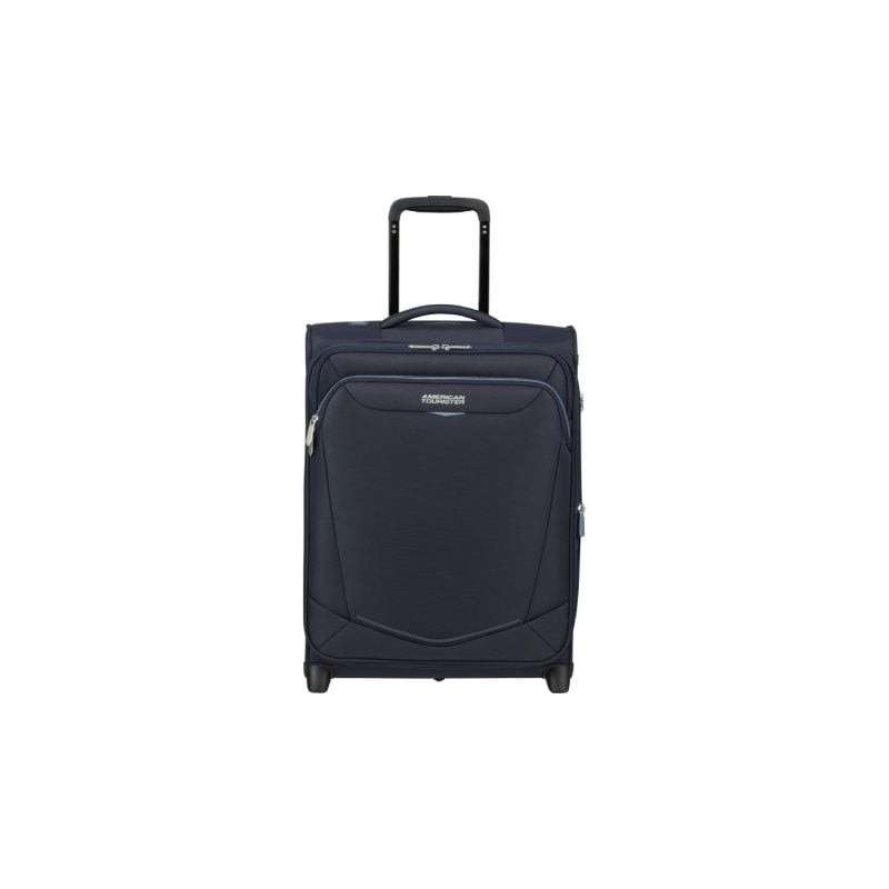 Maleta de Cabina American Tourister Upright SummerRide 55cm- 55x40x20cm- 2 Ruedas- Azul Marino