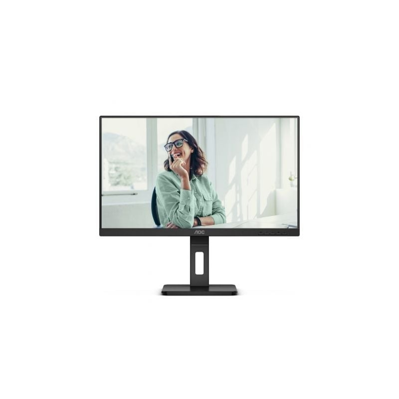 Monitor Profesional AOC 24P3CV 23-8"- Full HD- Multimedia- Regulable en altura- Negro