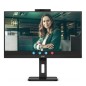 Monitor Profesional AOC 24P3QW 23-8"- Full HD- Webcam- Multimedia- Regulable en altura- Negro