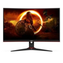 Monitor Gaming Curvo AOC C27G2ZE-BK 27"- Full HD- 1ms- 240Hz- VA- Negro y Rojo