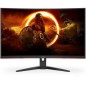 Monitor Gaming Curvo AOC CQ32G2SE-BK 31-5"- QHD- 1ms- 165Hz- VA- Multimedia- Negro