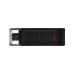 PENDRIVE 64GB USB-C 3-2 KINGSTON DT70 NEGRO