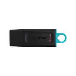 PENDRIVE 64GB USB 3-2 KINGSTON DT EXODIA NEGRO-TURQUESA