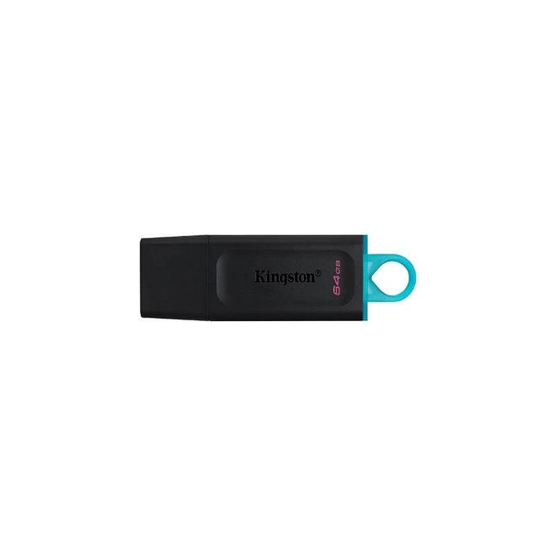 PENDRIVE 64GB USB 3-2 KINGSTON DT EXODIA NEGRO-TURQUESA