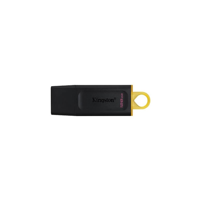 USB 3-2 KINGSTON 128 GB DATATRAVELER EXODIA NEGRO - DORADO