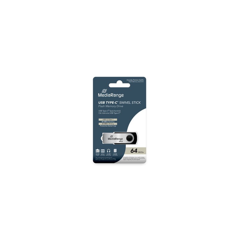 PENDRIVE 64GB USB 3-2 MEDIARANGE