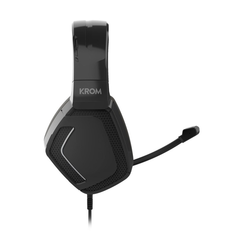 AURICULARES GAMING KROM KOPA PRO NEGRO MICROFONO ALAMBRICO AURICULARES GAMING KROM KOPA PRO NEGRO MICROFONO ALAMBRICO