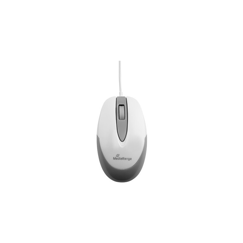 RATON OPTICO MEDIARANGE MROS214 WHITE-GREY