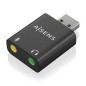 Tarjeta de Sonido Aisens A106-0768- USB Macho - 2x Jack 3-5 Hembra