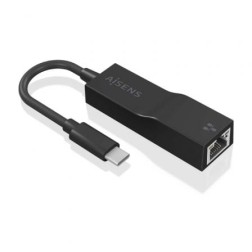 Adaptador USB Tipo-C - RJ45 Aisens A109-0765- 1000Mbps