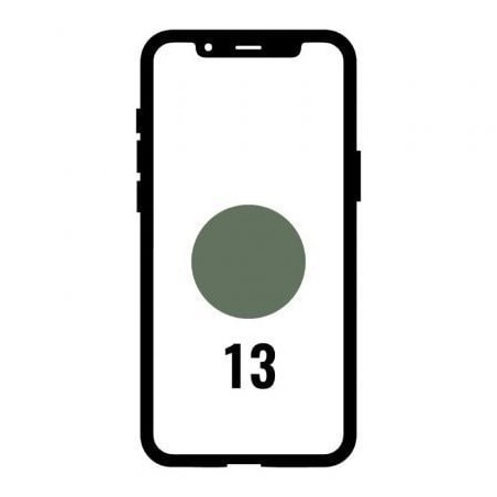 Smartphone Apple iPhone 13 128GB- 6-1"- 5G- Verde