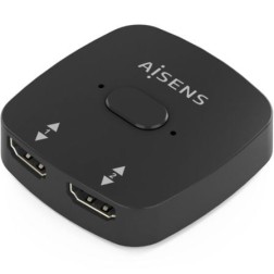 Switch Conmutador 4K HDMI 2-0 Bidireccional Aisens A123-0948 HDMI Hembra - 3x HDMI Hembra