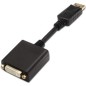 Conversor Aisens A125-0133- DisplayPort Macho - DVI Hembra- 15cm- Negro