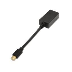Conversor Aisens A125-0137- Mini DisplayPort Macho - HDMI Hembra- 15cm- Negro