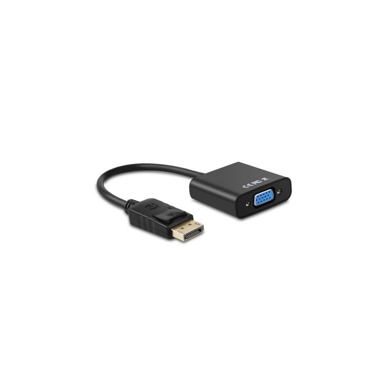 CONVERSOR AISENS DISPLAYPORT A SVGA DP M-SVGA H NEGRO 15CM CONVERSOR AISENS DISPLAYPORT A SVGA DP M-SVGA H NEGRO 15CM