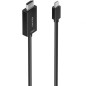 Cable Conversor Aisens A125-0889- Mini DisplayPort Macho - HDMI 4K Macho- 3m- Negro