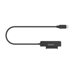 Adaptador para Discos Duros 2-5" Aisens ASE-25C04B- USB Tipo-C 3-1 Macho - SATA