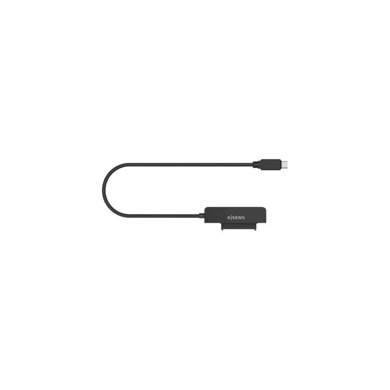 Adaptador para Discos Duros 2-5" Aisens ASE-25C04B- USB Tipo-C 3-1 Macho - SATA
