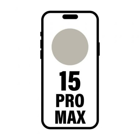 Smartphone Apple iPhone 15 Pro Max 256GB- 6-7"- 5G- Titanio natural