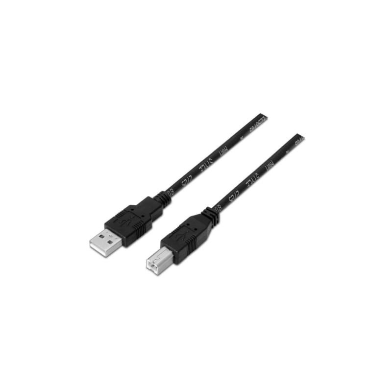 CABLE AISENS USB 2-0 IMPRESORA TIPO A M-B M NEGRO 4-5M