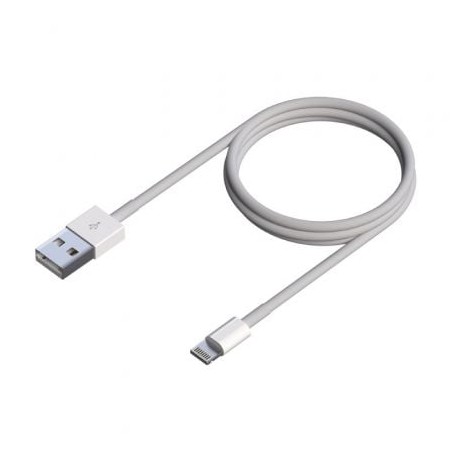 CABLE AISENS USB 2-0 LIGHTNING M-USB-A-M BLANCO 0-5M