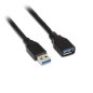 CABLE USB 3-0 AISENS TIPO A M-A H NEGRO 2-0M CABLE USB 3-0 AISENS TIPO A M-A H NEGRO 2-0M