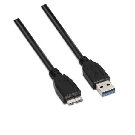 CABLE AISENS USB 3-0 TIPO A-M-MICRO B-M NEGRO 1-0M