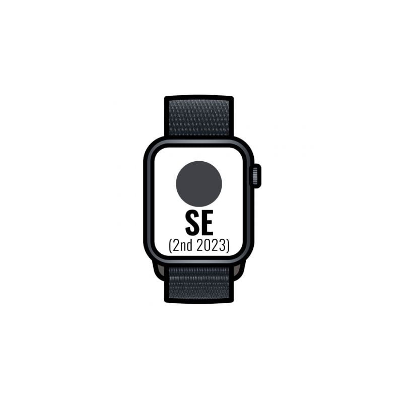 Apple Watch SE 2 Gen 2023- GPS- Cellular - 44mm- Caja de Aluminio Medianoche- Correa Deportiva Loop Medianoche