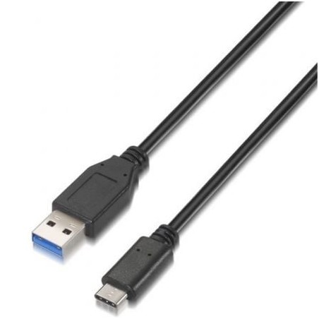 CABLE AISENS USB 3-1 GEN2 10GBPS 3A TIPO USB-C M-A M NEGRO 1-0M