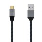 CABLE AISENS USB 3-1 GEN2 ALUMINIO 10GBPS 3A USB-C-M-A-M 2-0M