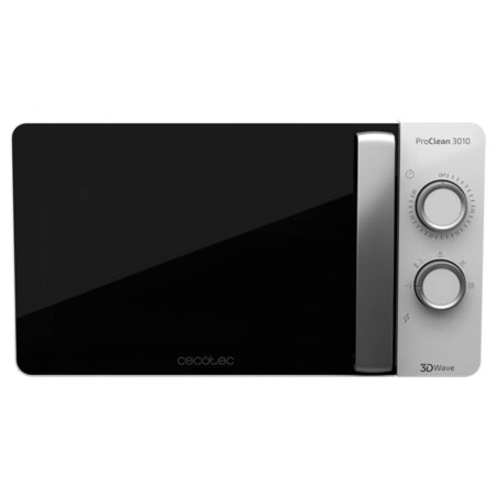 Cecotec 01522 microondas Negro, Blanco Solo microondas Encimera 20 L 700 W