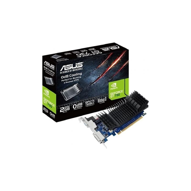 Tarjeta Gráfica Asus GeForce GT 730- 2GB GDDR5