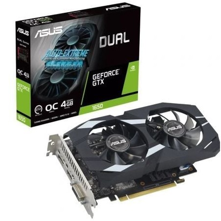 Tarjeta Gráfica Asus Dual GeForce GTX 1650 OC EVO- 4GB GDDR6