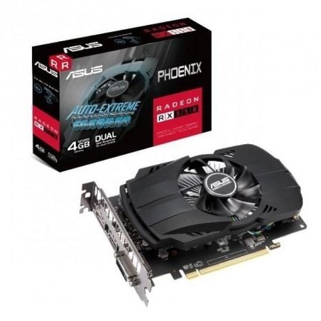 Tarjeta Gráfica Asus Phoenix Radeon RX 550- 4GB GDDR5