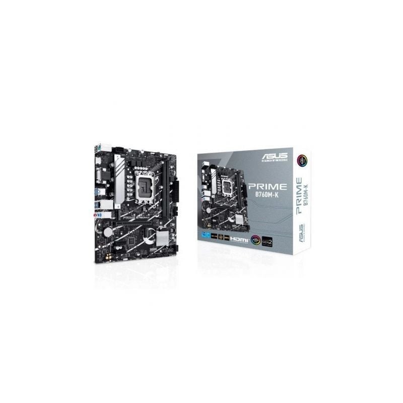 Placa Base Asus PRIME B760M-K Socket 1700- Micro ATX