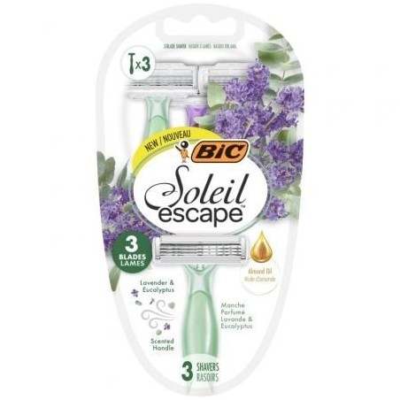 Cuchilla de Depilar Bic Soleil Escape- 3 uds