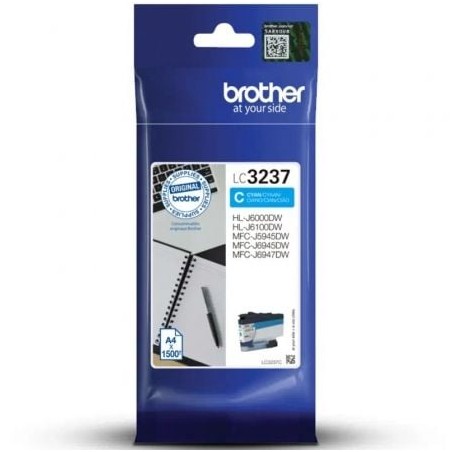 Cartucho de Tinta Original Brother LC-3237C- Cian