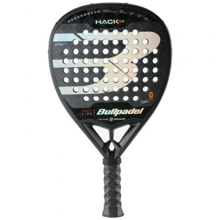 Pala de Pádel Bullpadel Hack 03 2024- Negra y Naranja