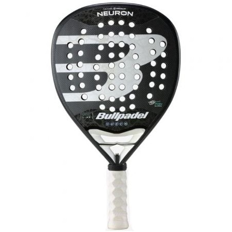 Pala de Pádel Bullpadel Neuron 2024- Blanca y Negra (Fede Chingotto)