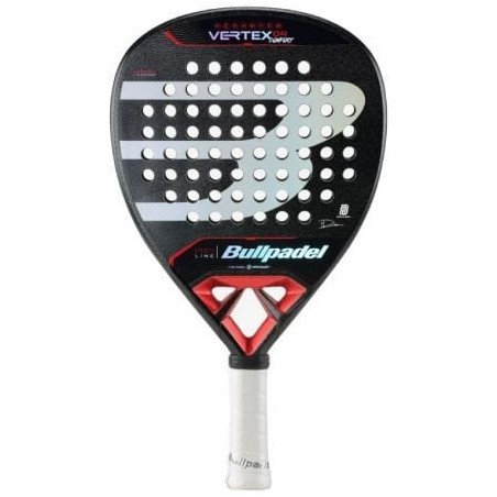 Pala de Pádel Bullpadel Vertex 04 Comfort 2024- Negra y Roja