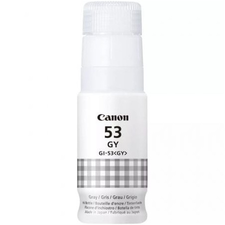 Botella tinta canon gi - 53gy gris