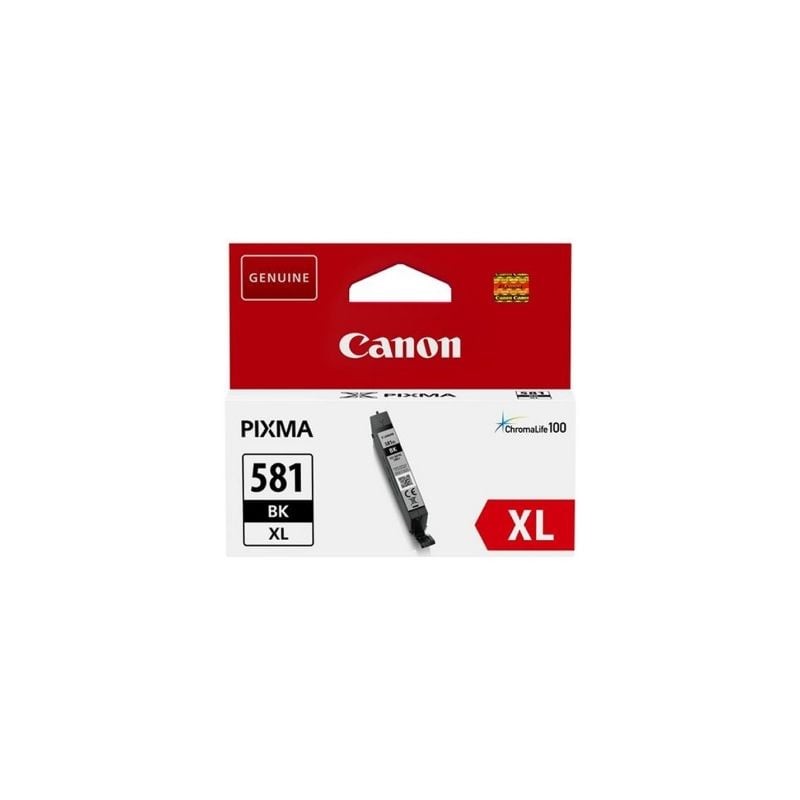 Cartucho de Tinta Original Canon CLI-581BKXL Alta Capacidad- Negro