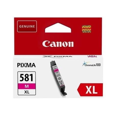 Cartucho de Tinta Original Canon CLI-581MXL Alta Capacidad- Magenta