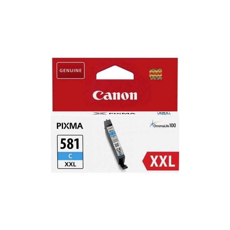 Cartucho de Tinta Original Canon CLI-581XXL Alta Capacidad- Cian