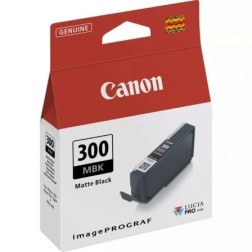 Cartucho de Tinta Original Canon PFI-300MBK- Negro Mate