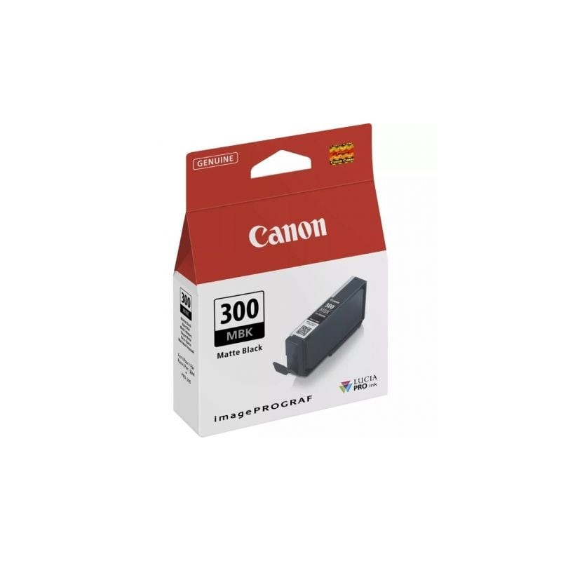 Cartucho de Tinta Original Canon PFI-300MBK- Negro Mate