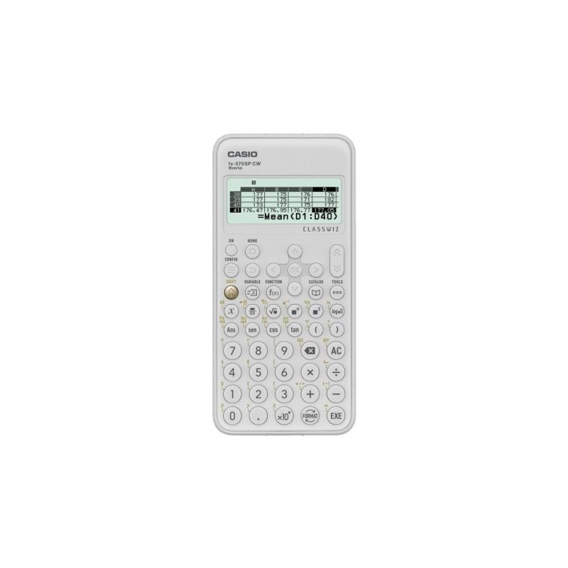 Calculadora Científica Casio ClassWiz FX-570 SP CW- Blanca