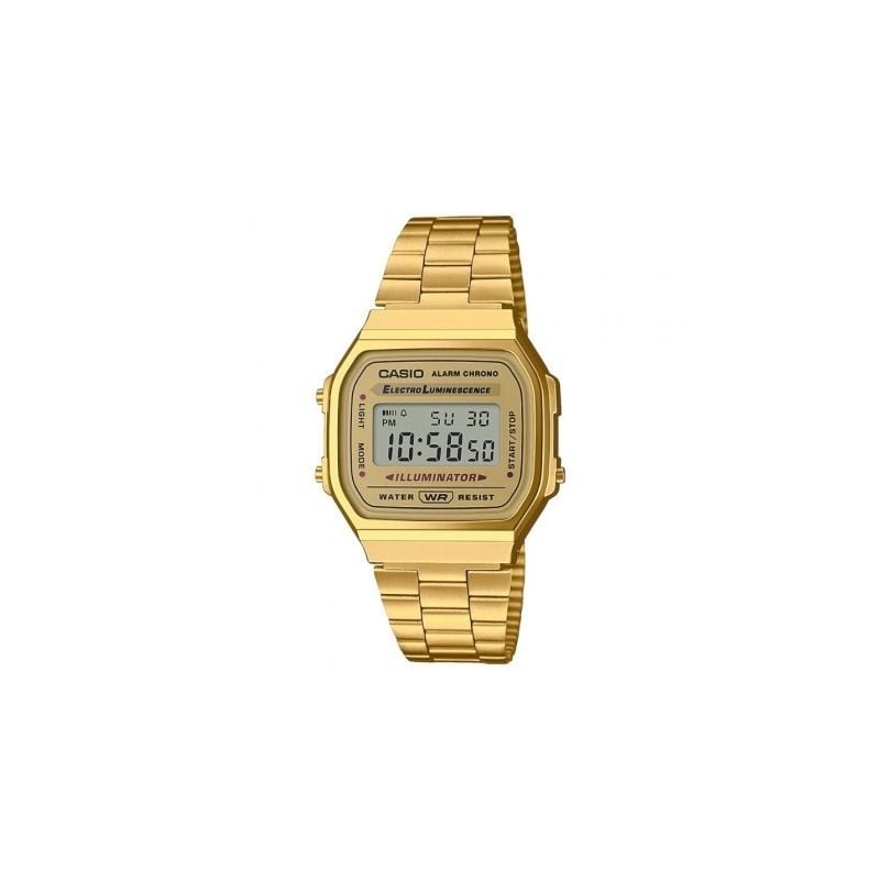 Reloj Digital Casio Vintage Iconic A168WG-9EF- 38mm- Dorado